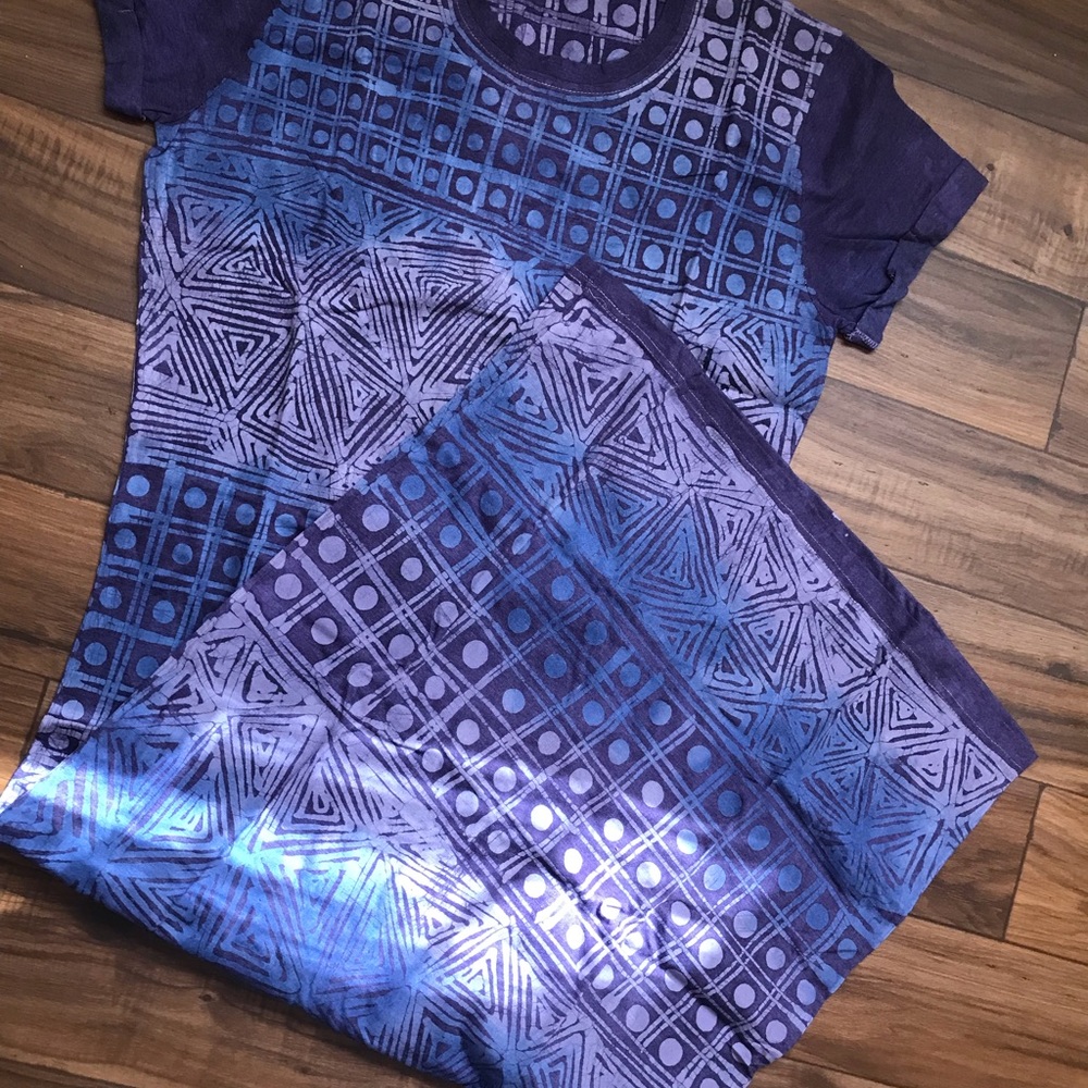 NWOT❕Super cute Indigo tye dye dress